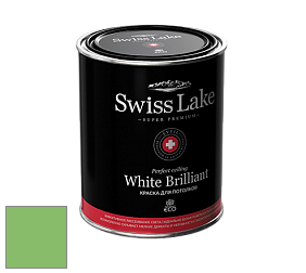 Swiss Lake White Brilliant глубокоматовая краска цвет SL-2496 Lucky green