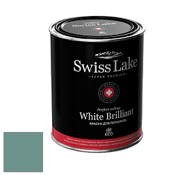 Swiss Lake White Brilliant глубокоматовая краска цвет NCS S 4020-B70G 