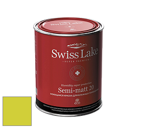 Swiss Lake Semi-matt 20 полуматовая моющаяся краска цвет NCS S 0570-G60Y 