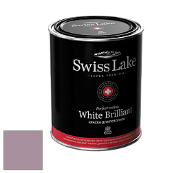 Swiss Lake White Brilliant глубокоматовая краска цвет SL-1836 Pressed flower