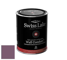 Swiss Lake Wall Comfort 7 матовая краска цвет SL-1852 French burgundy