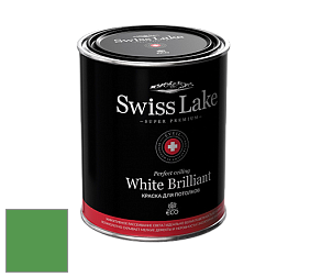 Swiss Lake White Brilliant глубокоматовая краска цвет SL-2504 Pure green