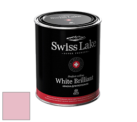 Swiss Lake White Brilliant глубокоматовая краска цвет SL-1352 Rose petal
