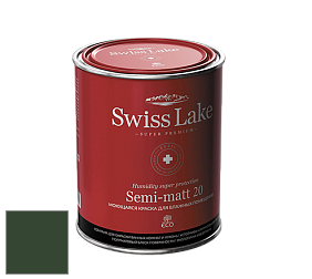 Swiss Lake Semi-matt 20 полуматовая моющаяся краска цвет RAL 6020