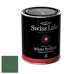 Swiss Lake White Brilliant глубокоматовая краска цвет SL-2714 Forest shadows