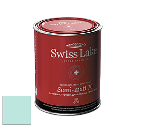 Swiss Lake Semi-matt 20 полуматовая моющаяся краска цвет NCS S 0520-B60G 