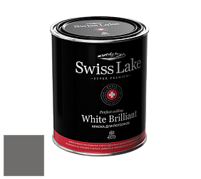 Swiss Lake White Brilliant глубокоматовая краска цвет SL-3020 Greyish black