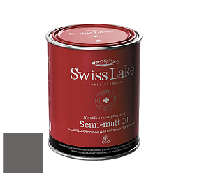 Swiss Lake Semi-matt 20 полуматовая моющаяся краска цвет SL-3016 Brown stone