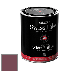 Swiss Lake White Brilliant глубокоматовая краска цвет SL-1407 Cherry juce
