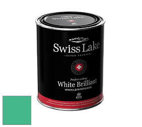 Swiss Lake White Brilliant глубокоматовая краска цвет SL-2362 Exotic green