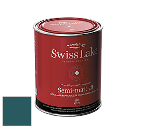 Swiss Lake Semi-matt 20 полуматовая моющаяся краска цвет SL-2308 Lost in tropics